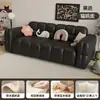 Sofá de apartamento pequeno estilo creme sofá preguiçoso sofá de sala de estar de casa sofá de apartamento para alugar sofá-cama sofá de quarto