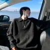 Suéter de Solapa Pequeña Estilo Old Money para Hombre Otoño/Invierno 2026 Estilo Coreano Lujo Ligero Holgado Casual Tejido Cardigan