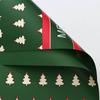 Papel de embrulho de buquê de Natal Véspera de Natal embrulhar maçã papel de flor presente de flor presente DIY papel de embrulho à prova d'água