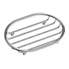 Jabonera de acero inoxidable con escurridor, instalación sin taladro para uso doméstico, soporte para jabón de baño de alta gama, nuevo modelo 2026