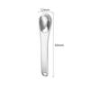 Cuchara Metálica para Crema de Ojos con Logo Personalizado Aleación de Zinc Oro Plata Galvanizado Palo de Masaje para Ojos Lifting Facial Belleza
