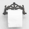 Portarrollos de Papel de Cocina de Hierro Fundido Estilo Country Retro Americano Decoración de Pared Patio Personalizado Estante para Toallas Interior Baño Baño