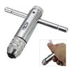 Llave de carraca para roscar a mano alambre roscado a mano M3-8 a mano M5-12 alargada a mano