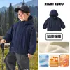 Abrigo de invierno Youou para niños con forro polar, chaqueta impermeable para bebé, ropa infantil nueva y engrosada, ropa de invierno para niños