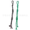 En stock Miu Miu Diy Poliéster Hueco Color Nailon Bolso de Mano Cuerda Colgante Cintura Cordón Colgante Tejido de Color