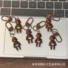 Tengle Linda Natasha Fea-Linda Muñeca Negra Colgante de Resina Llavero Figura Decoración de Mochila Regalo