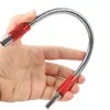 Vástago Universal Metálico Flexible para Atornillador con Mango Hexagonal Colorido de 300 mm, Barra de Extensión para Conexión de Punta de Atornillador Reversible
