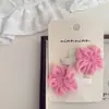 Pinza para el pelo geométrica para niños Nian Nian, nuevo y lindo oso con flores, pinza lateral, pinza para el flequillo