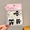 Unhas Infantis Desenhadas Vestíveis Estilo Longo Clareadoras Adesivos de Unha para Meninas Novo Estilo Adesivos de Nail Art Infantis Médios e Grandes Peças de Unha Vestíveis