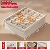 Caja de Almacenamiento para Ropa Interior y Calcetines, Organizador de Ropa Íntima de Algodón y Lino Tianshan, Solución de Almacenamiento para el Hogar Tres en Uno Estilo Cajón