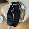 Calça Larga com Cordão de Renda Feminina Verão 2025 Novo Estilo Preguiçoso Relaxamento Casual Calças Yamamoto