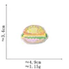 Patches bordados de desenhos animados de comida retrô americana, comida gourmet e bebida, incluindo designs de cola, pizza e sorvete, para atacado de roupas e bagagens