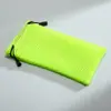 Nova Bolsa Colorida de Malha para Óculos Bolsa para Óculos de Sol Acessórios para Óculos Bolsa de Malha para Óculos Atacado 2000 peças Frete Grátis
