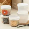 400ml600ml Caneca Doodle Grama Fada Queimada Caixa de Embalagem Resistente a Altas Temperaturas Copo Especial para Leite Pudim de Iogurte Couro Duplo com Tampa