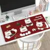 Alfombrilla de ratón de Navidad Extra Grande Dibujos Animados Anime Borde Bloqueado Alfombrilla de Escritorio Dormitorio Oficina Computadora Alfombrilla Antideslizante para Teclado Venta al por Mayor