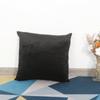 Funda de Almohada de Terciopelo de Color Sólido Transfronteriza Cojín Nórdico Sofá Oficina Almohada de Cintura Cabecera Cama Estampado de Logotipo