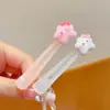Lindo Pasador de Pelo Sonriente KT Pinza Lateral para Flequillo Adorno de Pelo Estrella Adorno de Pelo Pinza Rota Pinza de Pato Corazón de Niña Pinza Transparente