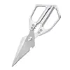 Tijeras de Cocina de Fabricante 3Cr13 Mango de Aluminio Tijeras de Hueso de Pollo de Alta Resistencia para Cortar Huesos Embalaje de Etiqueta Privada OEM Personalización