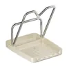 Suporte para Tampas de Panela, Suporte para Colocação de Tábuas de Corte, Suporte de Bancada para Tábuas de Corte, Porta-Espátulas de Cozinha, Rack de Armazenamento, Suporte para Tábuas de Corte, Porta-Tampas de Panela
