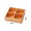 Cuatro platos de fruta Paget de palacio Caja de madera para frutos secos para sala de estar Plato para bocadillos con tapa Bandeja para recepción Plato para bocadillos para taberna