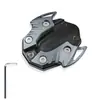 Adecuado para Yamaha Nmax155 Xmax300 Caballete Lateral Modificado, Reposapiés Ampliado, Almohadilla Antideslizante para Caballete Lateral, Almohadilla Antideslizante Lateral