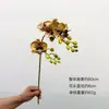 Mini Orquídea Mariposa Flor Artificial de EVA, Orquídea Araña, para Arreglos de Boda, Decoración del Hogar y Diseño Floral - Tallo Único