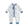 Ropa de Bebé Primavera y Otoño Mono de Terciopelo Suave para Bebé Varón Bata de Manga Larga Ropa sin Huesos para Bebé Gateando Ropa de Otoño
