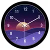 Reloj de pared LED luminoso con control de voz inteligente, personalidad creativa, estilo chino nuevo, reloj de pared luminoso para sala de estar del hogar, reloj