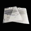 Fabricantes hebilla de plástico para avión pajita cpp bolsa de plástico sujetador ropa interior bolsa autosellable bolsa para juguetes bolsa con forma cabeza de tarjeta