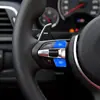 Adecuado para volante BMW serie M fibra de carbono forro de repuesto en forma de T accesorios de modificación de interior de coche