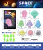 Disco de Pintura de Yeso para Niños Simulación DIY con Diseño de Triceratops, Juguete Creativo de Graffiti para Niños y Niñas