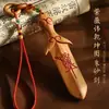 Espada de Madera de Durazno Colgante Pequeño Espada de Madera de Durazno Madera Rayo Tabú Ziwai Espada de Siete Estrellas para Adultos Portátil para Bebé Hecho a Mano Madera de Durazno