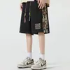 Pantalones Cortos Bordados para Hombre, Pantalones Casuales de Verano para Jóvenes, Shorts Deportivos Casuales de Moda, Shorts de Playa Talla Grande, Seda Helada de Secado Rápido