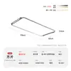 Luz de Techo Cuadrada Natural para Dormitorio Simple Bauhaus 6 Nueva Ultradelgada Protección Ocular Estudio Balcón Luz Hierro
