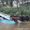 Barco de Salvamento de Jacinto de Agua Totalmente Automático para Lagos en Stock, Cortacésped Acuático, Barco de Siega de Hierba Acuática Totalmente Automático