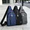 Riñonera de Tela Oxford para Hombre Transfronteriza, Multifuncional, de Gran Capacidad, Deportiva, para Exterior, Ocio, Bolso de Hombro, Bolso Cruzado, Nuevo Estilo
