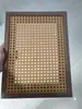 Estrutura de Madeira Não Pintada e Revestida Porta com Trançado de Rattan, Porta de Armário com Painel, Estética Medieval, Porta Esqueleto Estilo Chinês