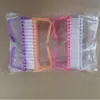Venta Caliente Amazon Kit de Pinceles para Uñas Cepillo Limpiador de Polvo Cepillo Removedor de Pelos de Frutas Cepillo para Zapatos Cepillo Multifuncional de Mango Largo en stock