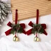 Decoraciones de Navidad, Colgantes de guirnalda de campanas de Navidad y Año Nuevo, Decoraciones para árbol de Navidad, Ambiente para escenas del Festival de Primavera
