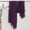 Exclusivamente para Ventas Transfronterizas|Bufanda Transpirable con Protección Solar y Tacto de Algodón y Lino|Bufanda Cómoda, Delgada, con Caída y Sin Diferencia de Color|Pedido Mínimo de Una Pieza
