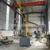 Grúa Hidráulica Móvil de Brazo Único Taller de Almacén Equipo de Elevación de Brazo Único Grúa Móvil de Brazo Único