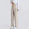Pantalones de Vestir Holgados Estilo Americano para Hombre Primavera Modernos High Street Sueltos de Pierna Ancha Casuales Retro Genial Rectos de Traje