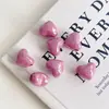 Lindos Accesorios Acrílicos en Forma de Corazón para Fundas de Teléfono, Materiales Hechos a Mano para DIY al por Mayor