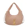 Bolsa acolchada de gran capacidad transfronteriza para mujer, nuevo estilo 2026, bolso de hombro casual versátil, bolso cruzado, bolso de axila, bolsa tipo albóndiga para el trabajo