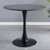 Mesa de Centro, Sala de Estar, Mesa Lateral para el Hogar, Mesa de Centro, Mesa y Sillas para Negociación Informal, Mesa Redonda Pequeña de Tulipan Americano para Balcón