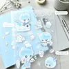 Atacado Adesivos de Vinil Transparente Totalmente Cortados Personagens de Anime Kawaii Adesivos Decorativos de Menino Anime à Prova d'Água T