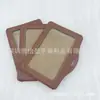 Porta-Crachá Econômico, Porta-Crachá Colorido em Semi-PU, Marca Direta da Fábrica de Couro, Crachá de Funcionário em PVC Multicor