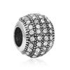 Contas Coloridas de Diamante de Venda Quente Transfronteiriça, Bordado Completo com Diamantes, Pulseira de Corda Trançada DIY, Contas Soltas, Contas para Pulseira com Charme Estilo Étnico