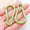 Mosquetão Colorido Esmaltado Pintado em Forma de Cabaça Chaveiro de Liga de Alumínio Acessórios de Roupa DIY Fivela Pingente Peças de Joia