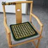 Cojín Refrigerante de Verano de Jade para Asiento, Cojín de Silla Transpirable para Verano, Esterilla Refrigerante Universal para Oficina y Coche, Cojín de Jade y Turmalina